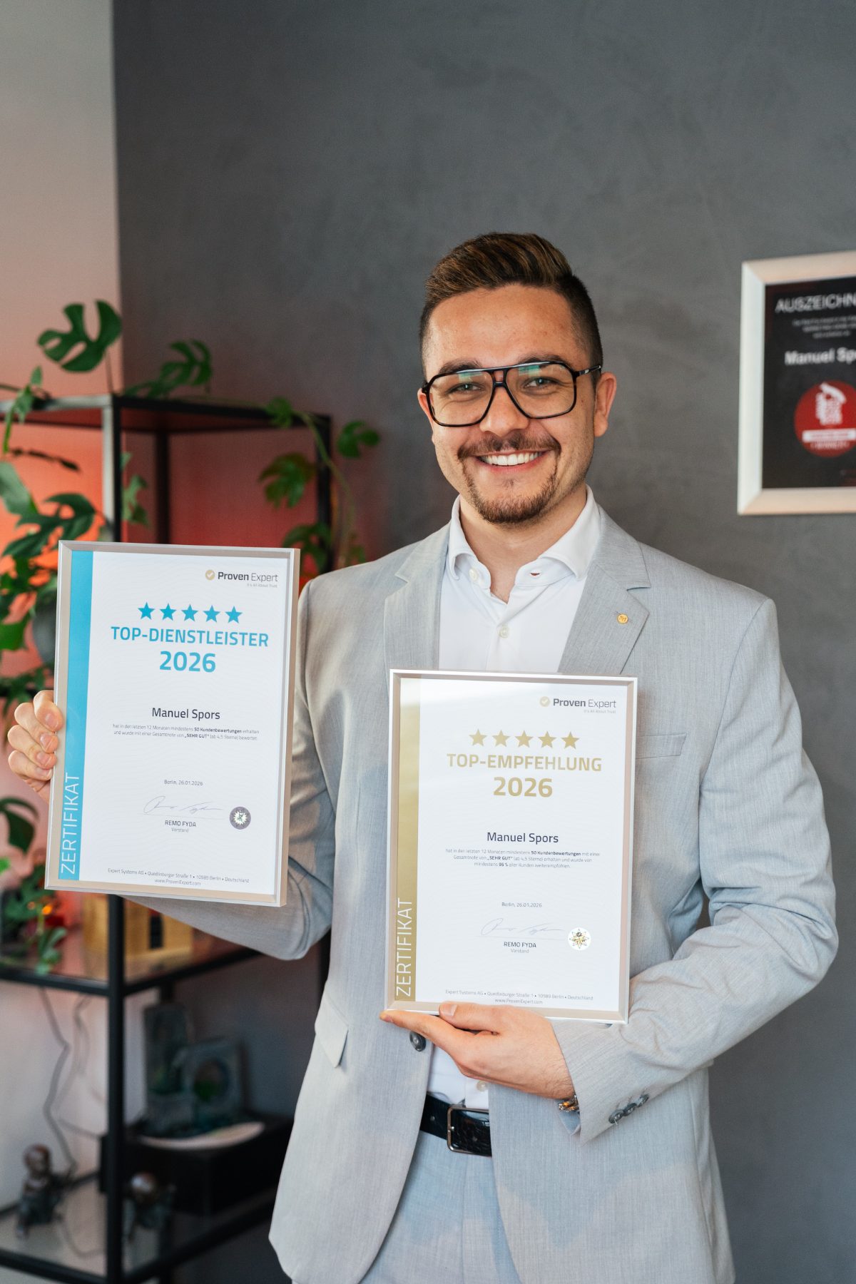 ProvenExpert: Top Empfehlung & Top Dienstleister