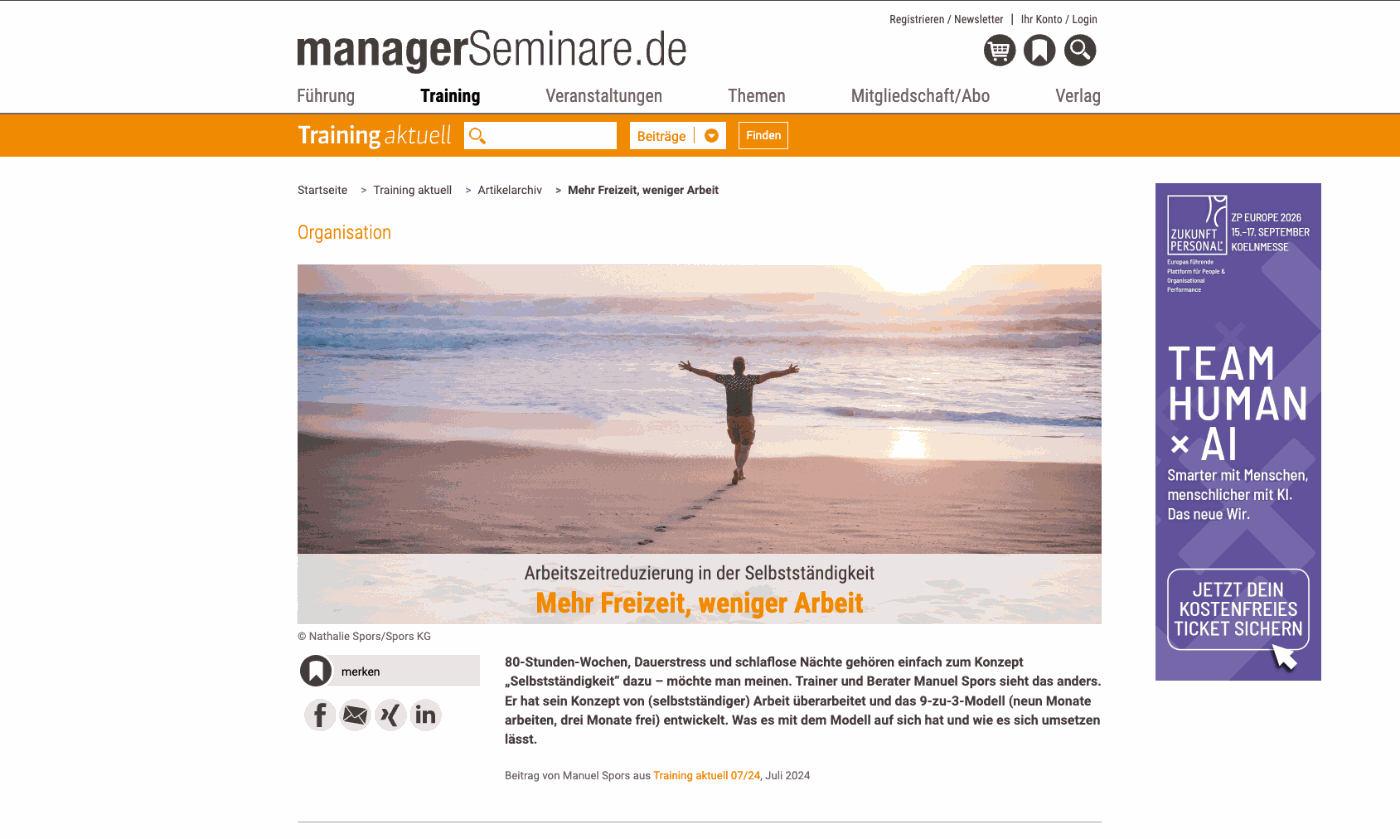 Training Aktuell